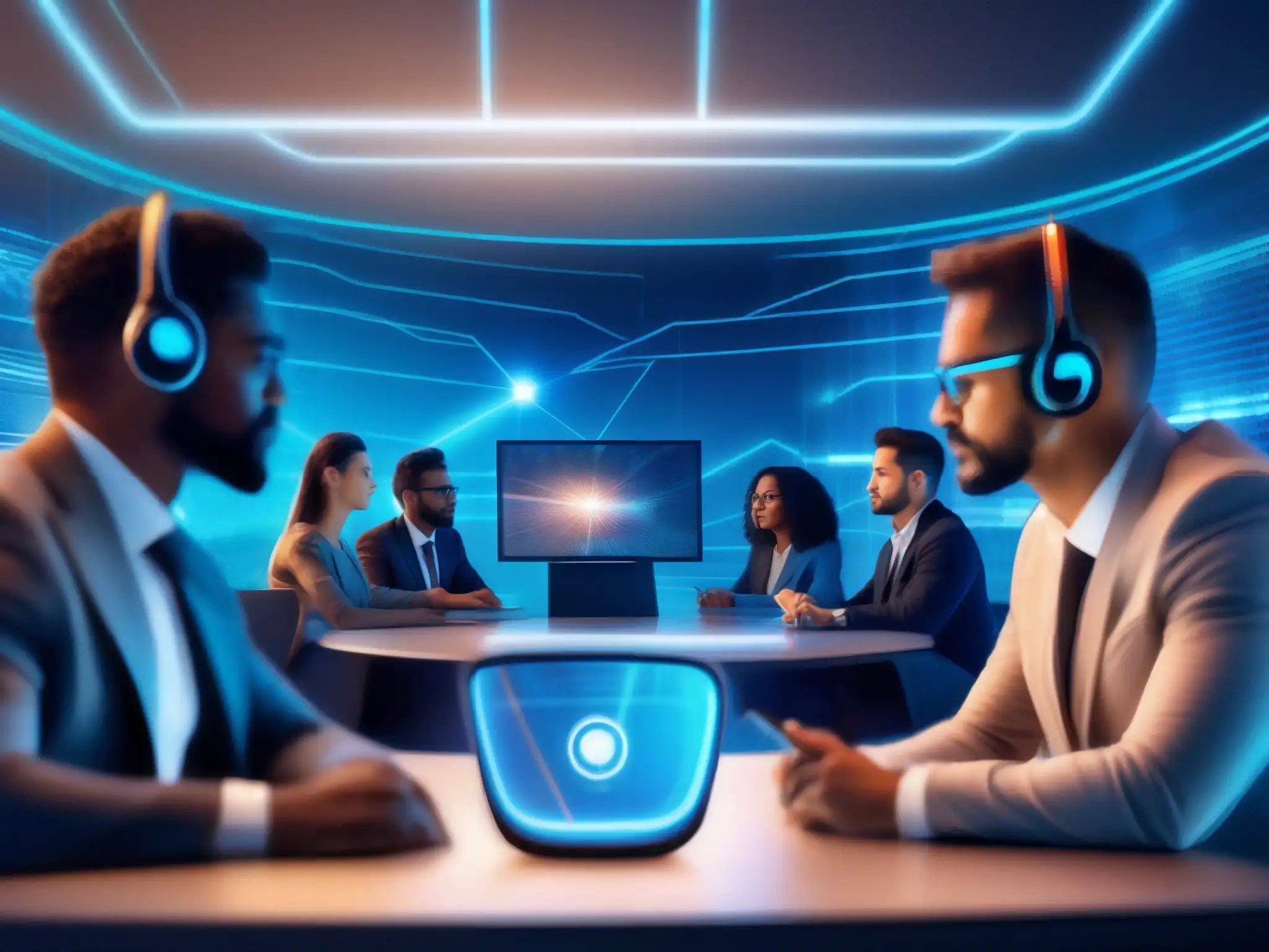 Profesionales en videoconferencia segura y encriptada Profesionales en videoconferencia segura y encriptada, destacando la importancia de protocolos encriptación videoconferencias privacidad