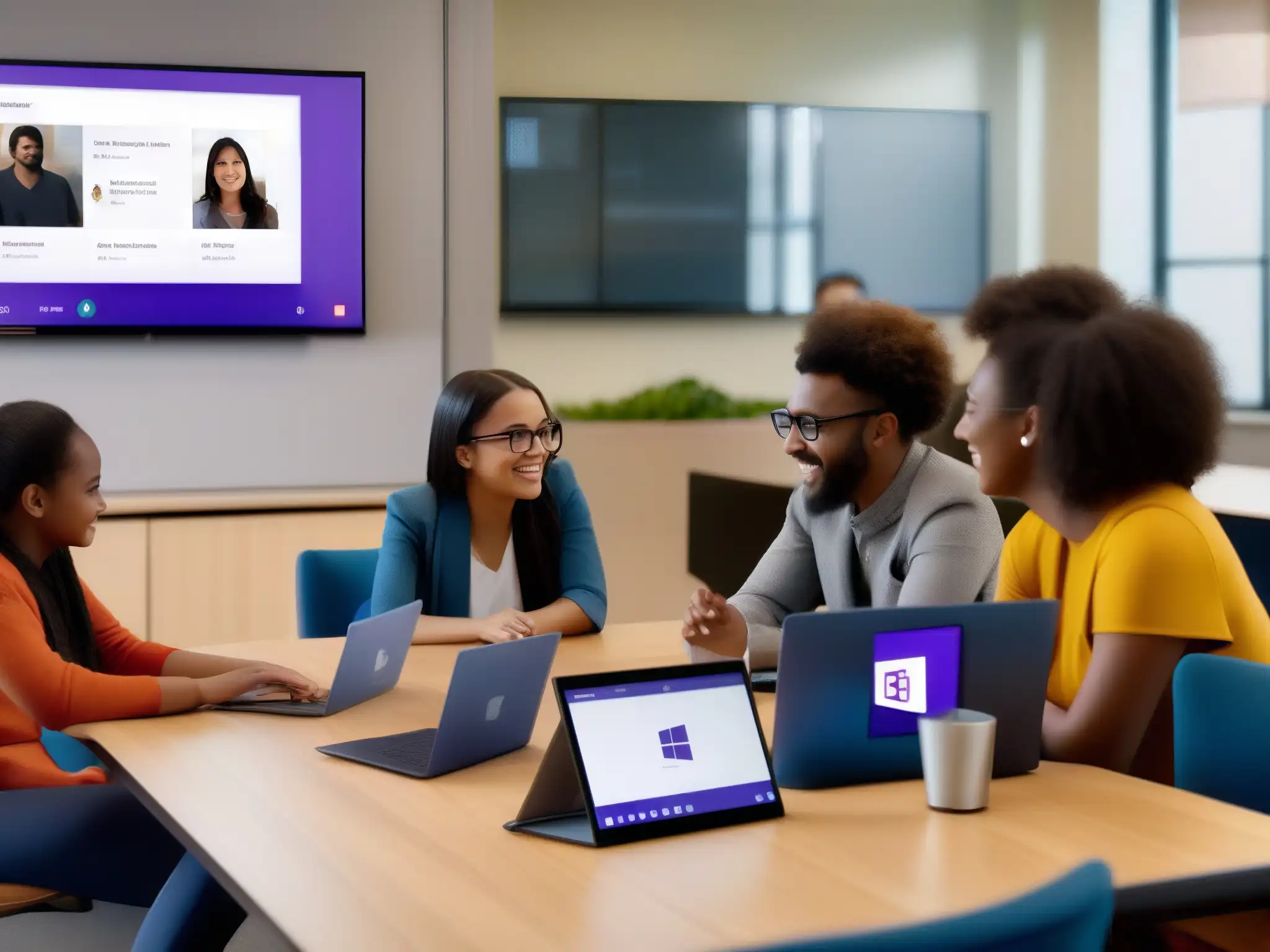 Clase online dinámica con Microsoft Teams Profesor y alumnos maximizan potencial didáctico con Microsoft Teams en dinámica clase online