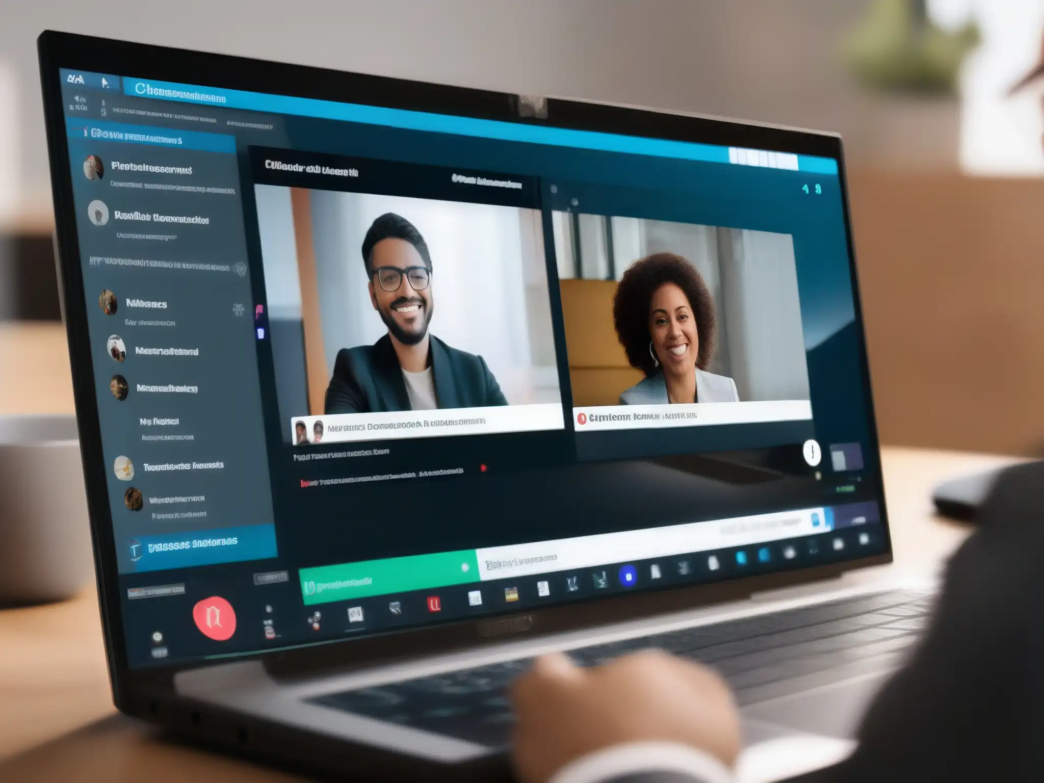 Comparación de herramientas de videoconferencia Comparación de usabilidad de herramientas de anotación en videoconferencias: interfaz intuitiva vs