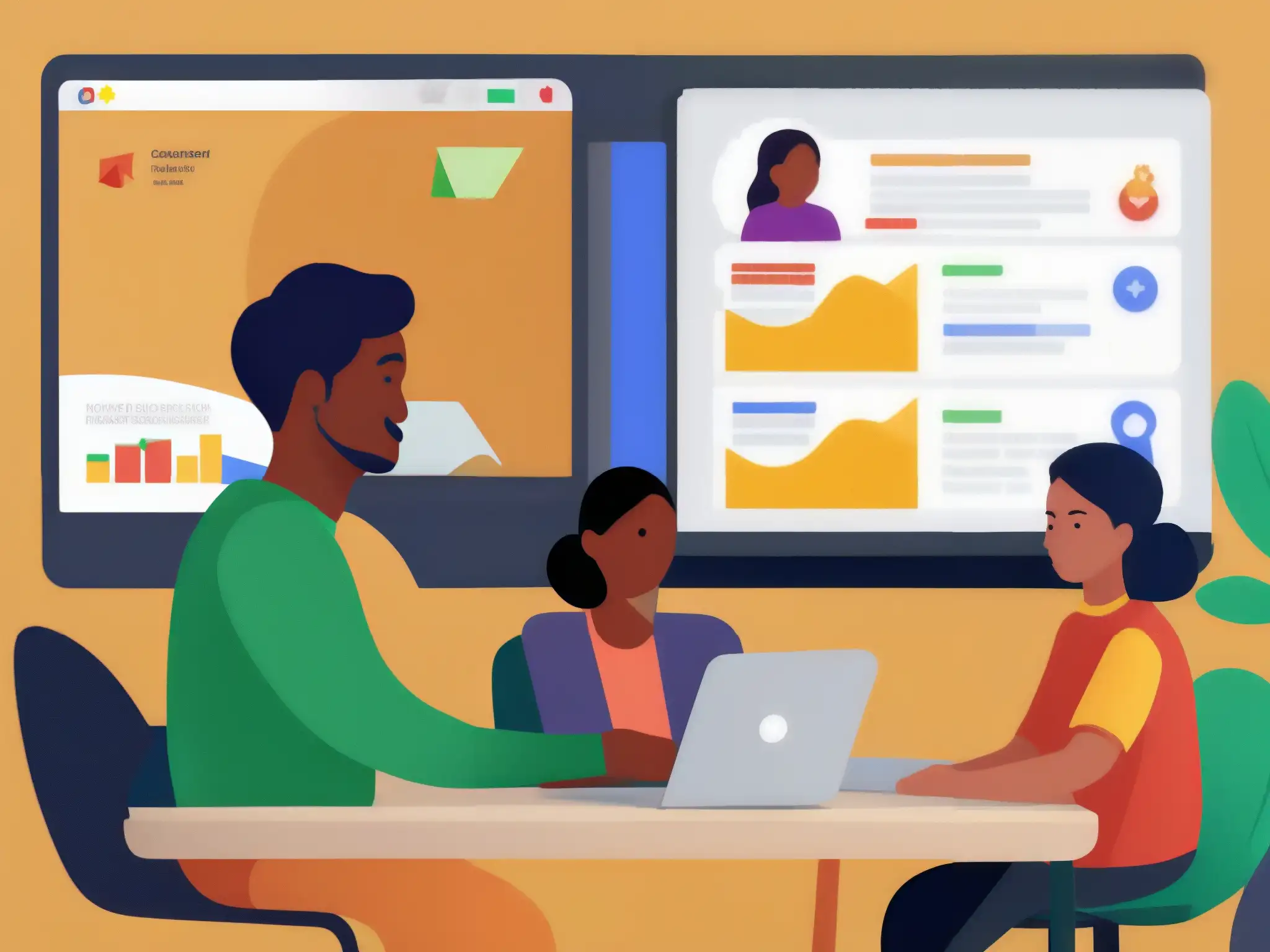 Zoom vs Google Classroom: Duelo Virtual Vibrante comparativa herramientas videoconferencia educación distancia en ilustración moderna de Zoom y Google Classroom