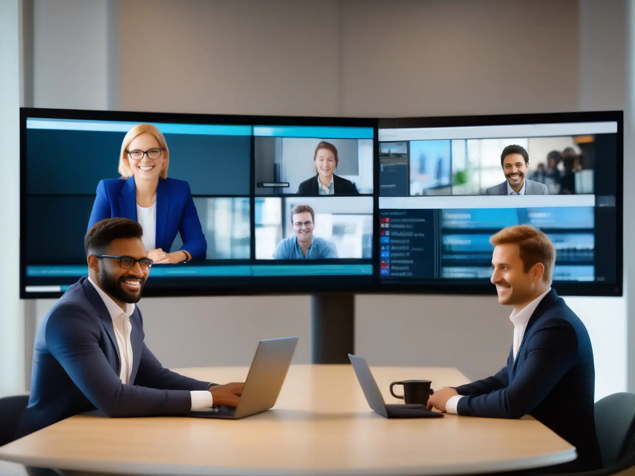 Comparación de Calidad de Video: CDN vs Comparación visual de la importancia de las redes de entrega de contenido en videoconferencias, mostrando calidad y estabilidad del streaming