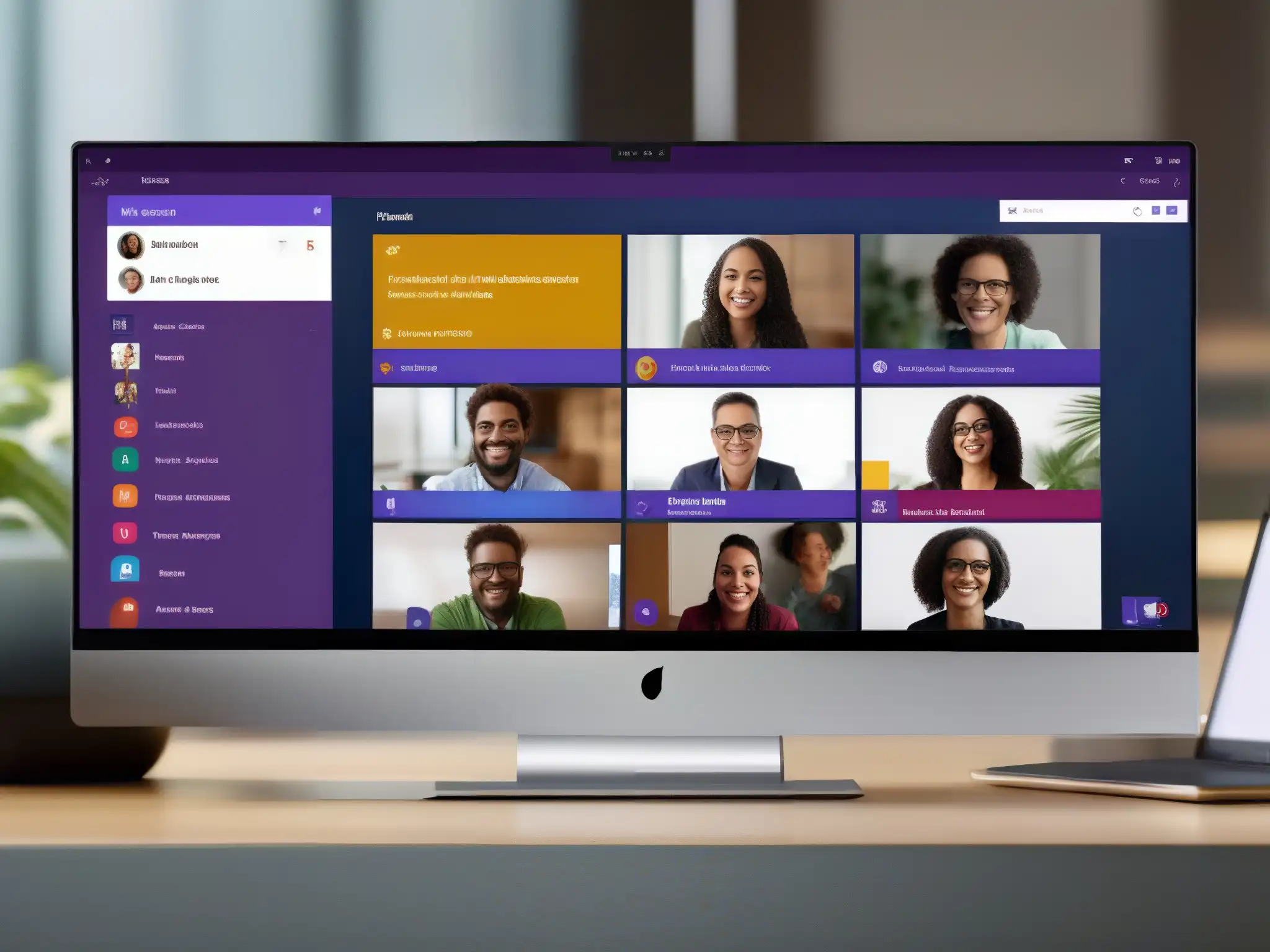 Comparación visual: Microsoft Teams vs Comparación visual: Microsoft Teams vs